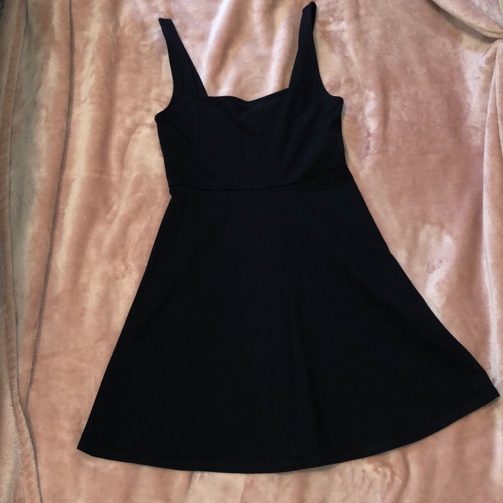 Knit Black Dress XXI
